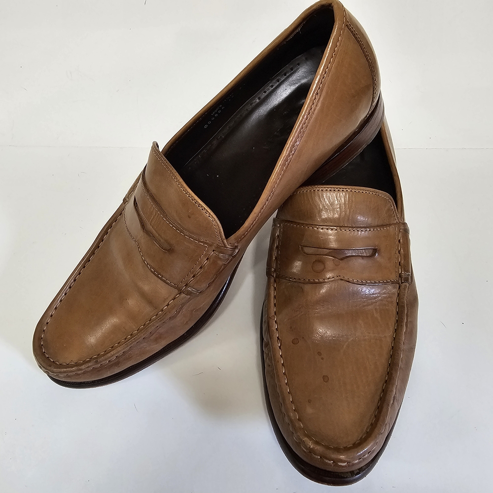 Cole Haan Penny Loafers Mens 11.5 M Tan Old Money